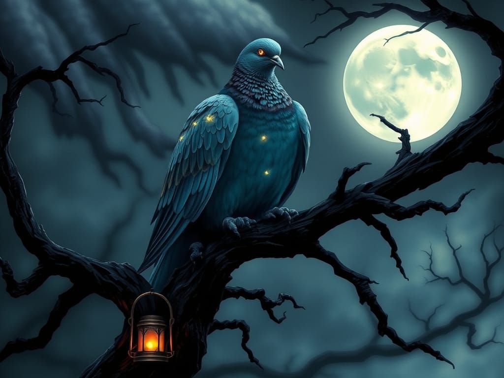 Gothic Dove of Ancient Lore