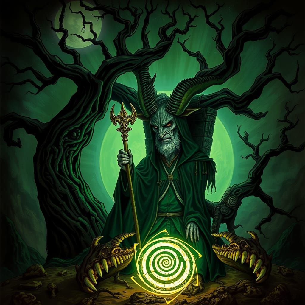 Baltic Trickster God Velnias Unveils Dark, Otherworldly Real...