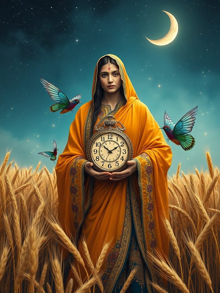 Embracing time in a cosmic embrace