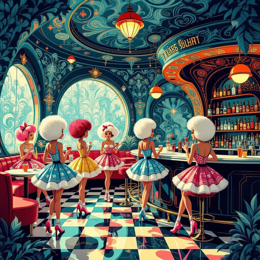 The Pixie Pub: Fairies in a 50s Dive Bar