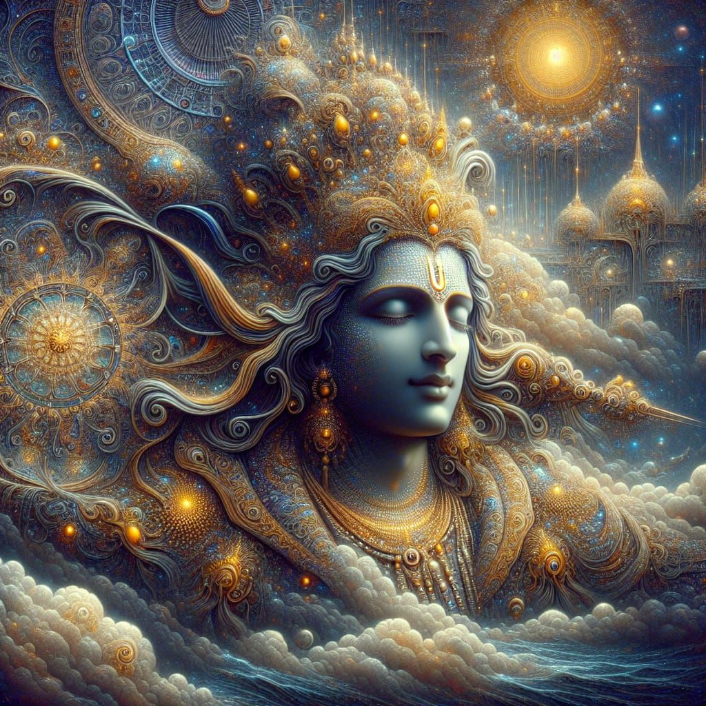 Vishnu in Dream-Space: Gothic Realism with Filigree