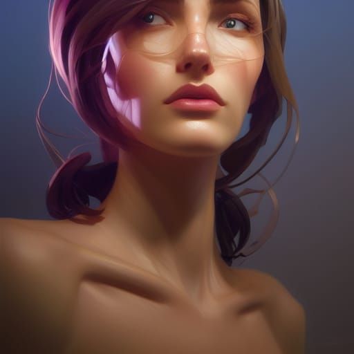 Hyperdetailed Portrait with Dynamic Lighting