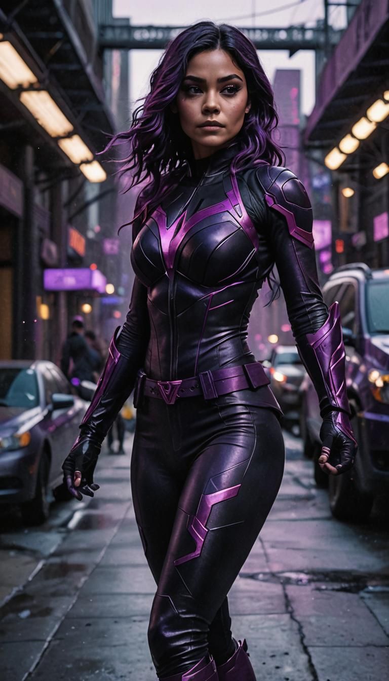 Vigilante Superhero in Chicago with Magic Energy