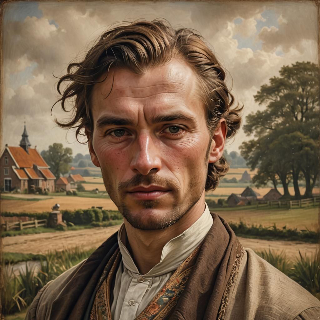 Dutch Golden Age Portrait of Aart Aleman