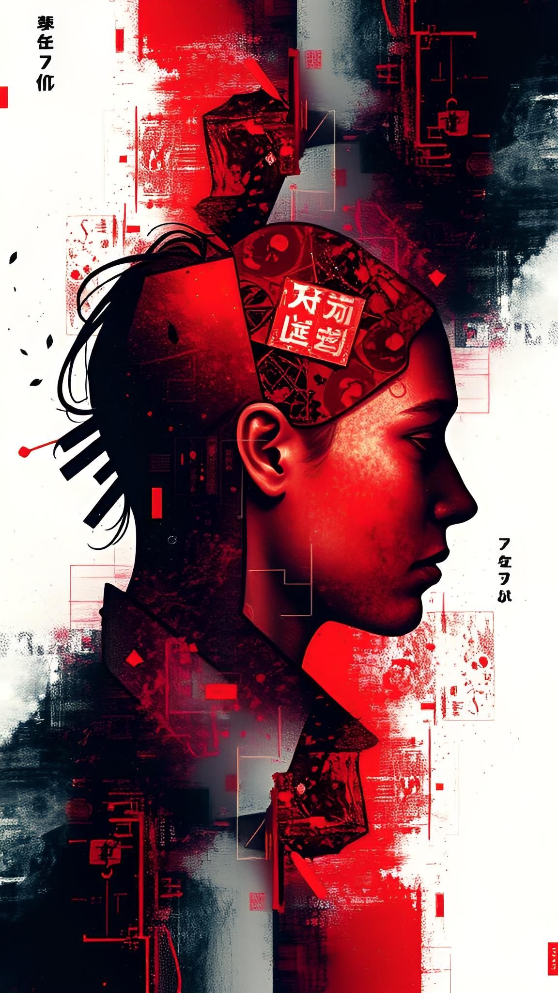 Chaotic Abstract Visualization of Digital Mayhem