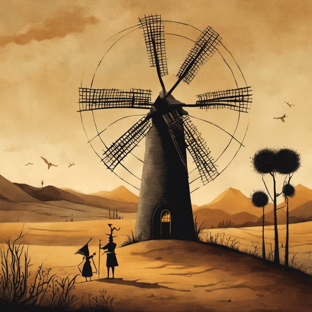 Don Quixote's Fairytale Desert Adventure