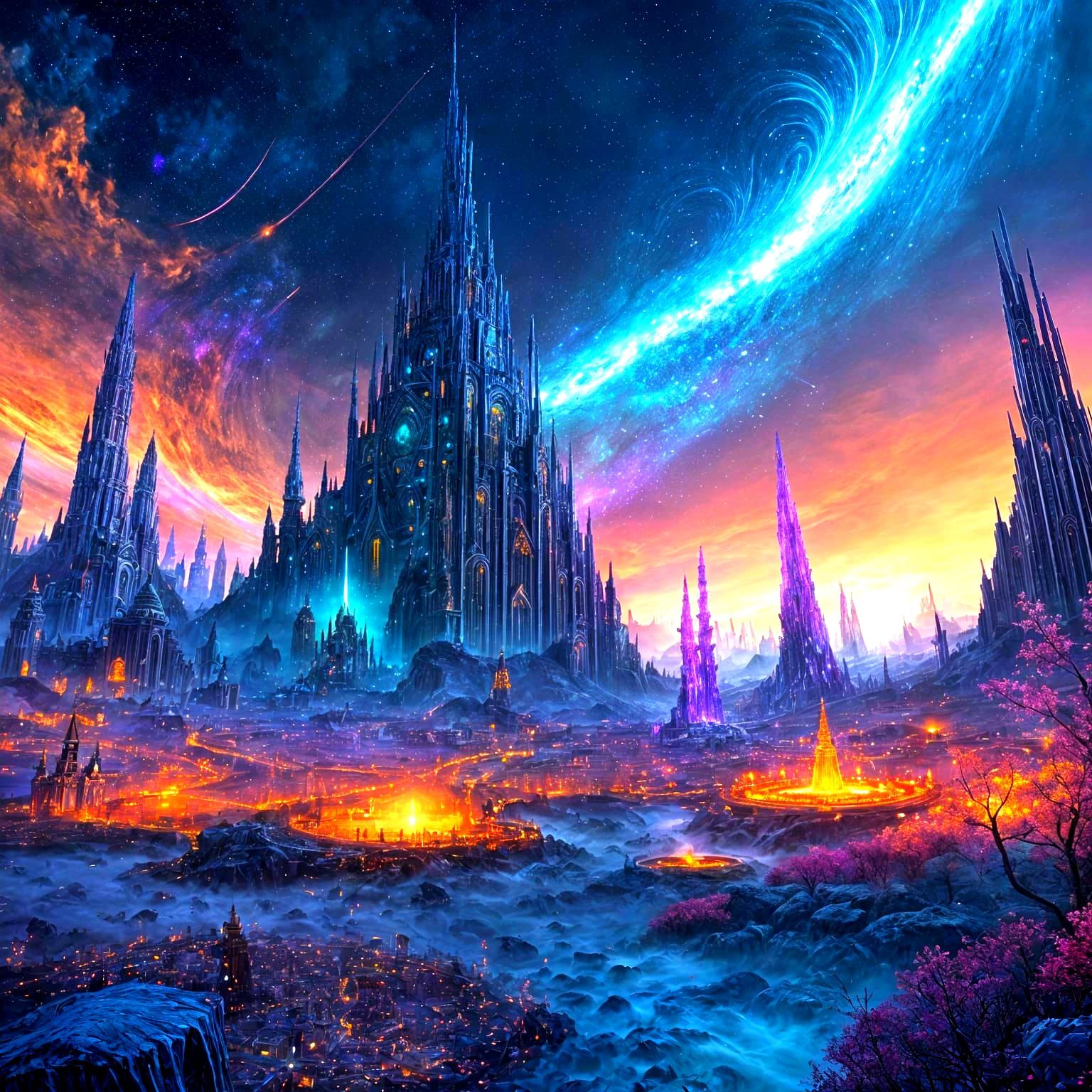 Cosmic Citadel of Endless Realms