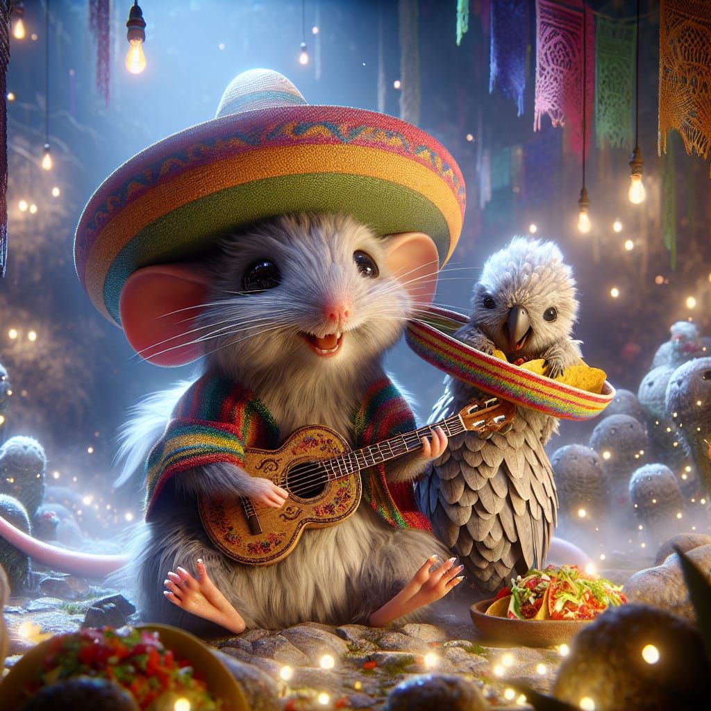 Animals in Sombreros