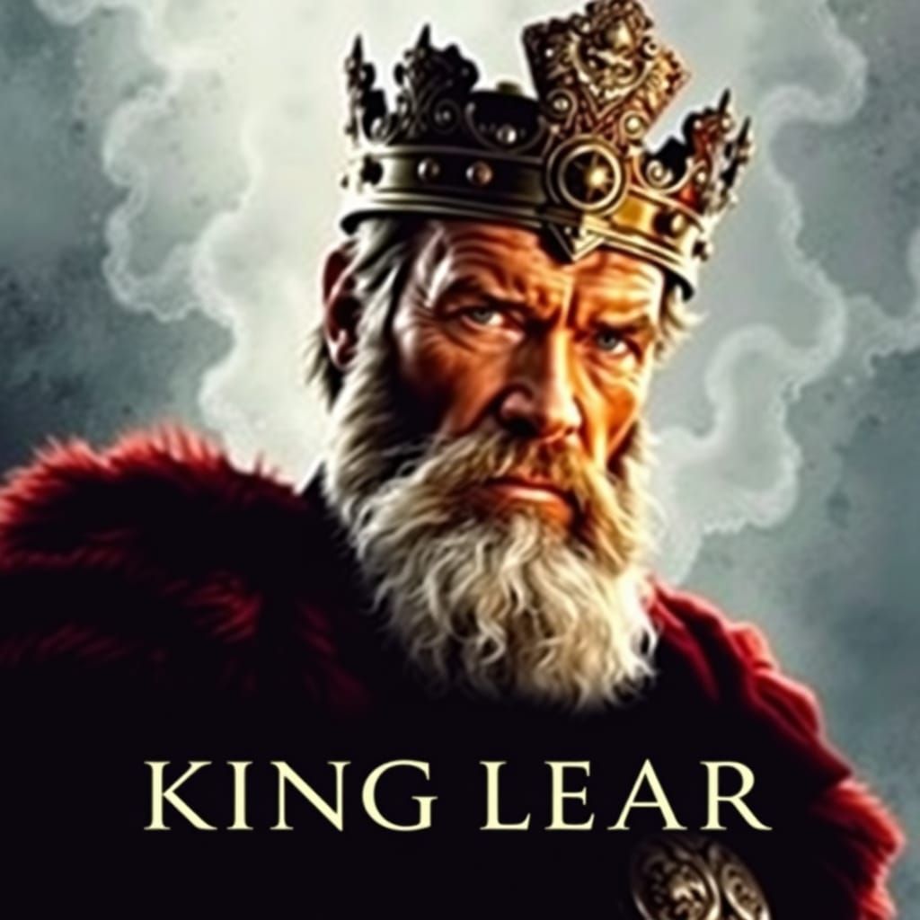 Arnold Schwarzenegger as King Lear in a Shakespearean Epic