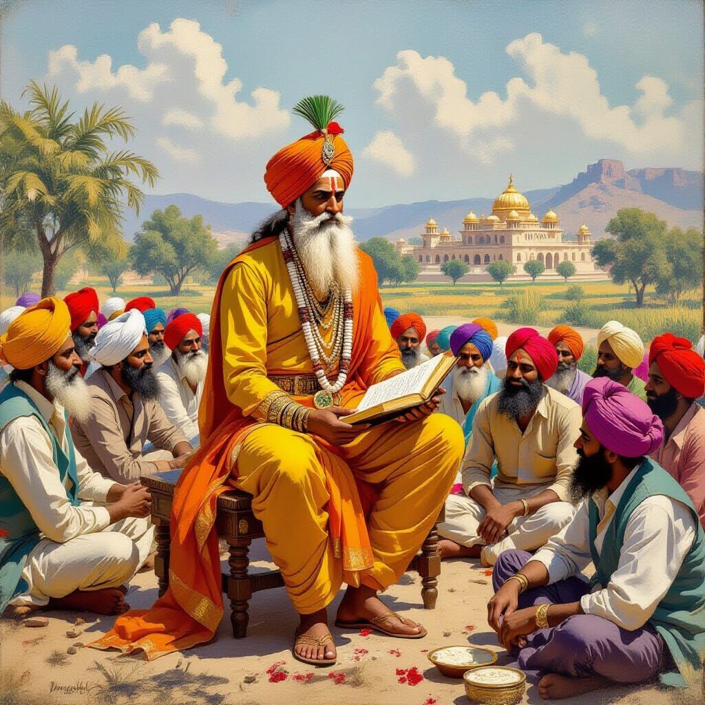 Banda Singh Bahadur: Governance in Realistic Painting Style
