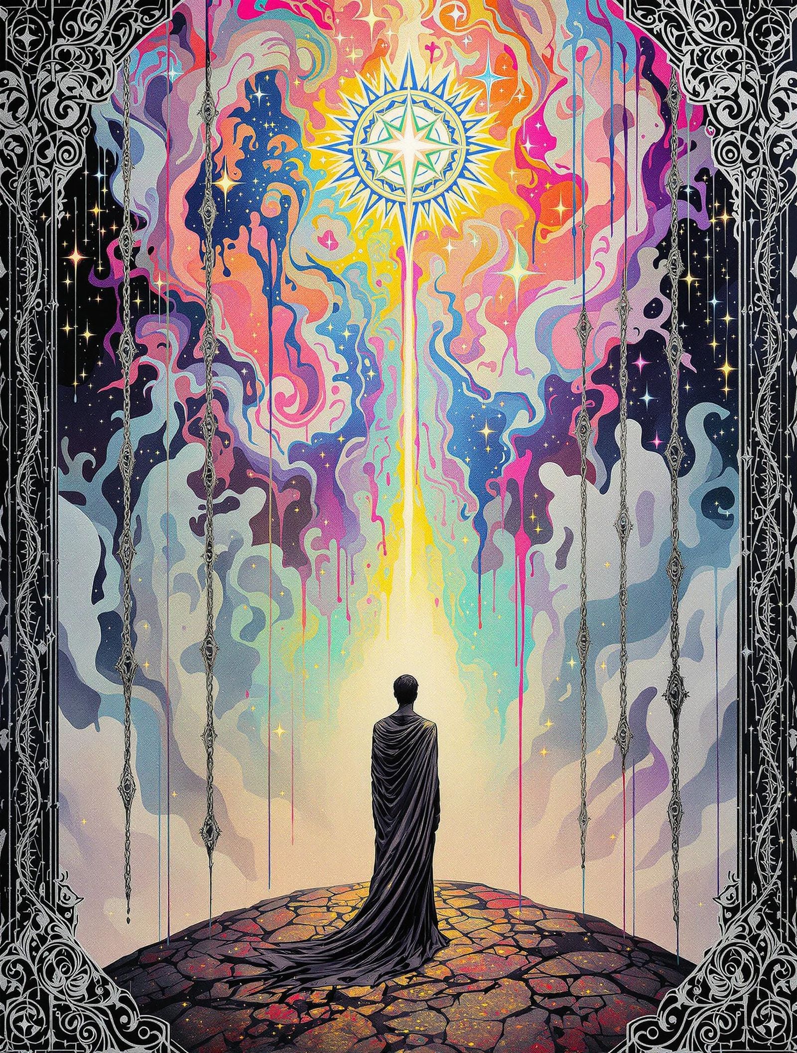 Surreal Figure Embodies Hope Amidst Ancestral Legacy in Op-A...