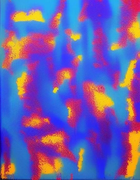 16k resolution, art in the style of Yves Klein, using his signature International Klein Blue as the dominant color, abst...