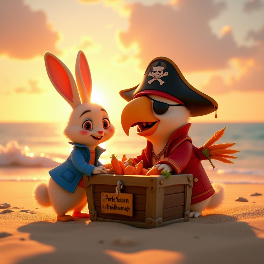 Heartwarming Pixar Finale on a Sunlit Beach