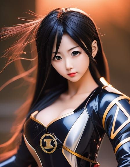 Female Japanese superheroine