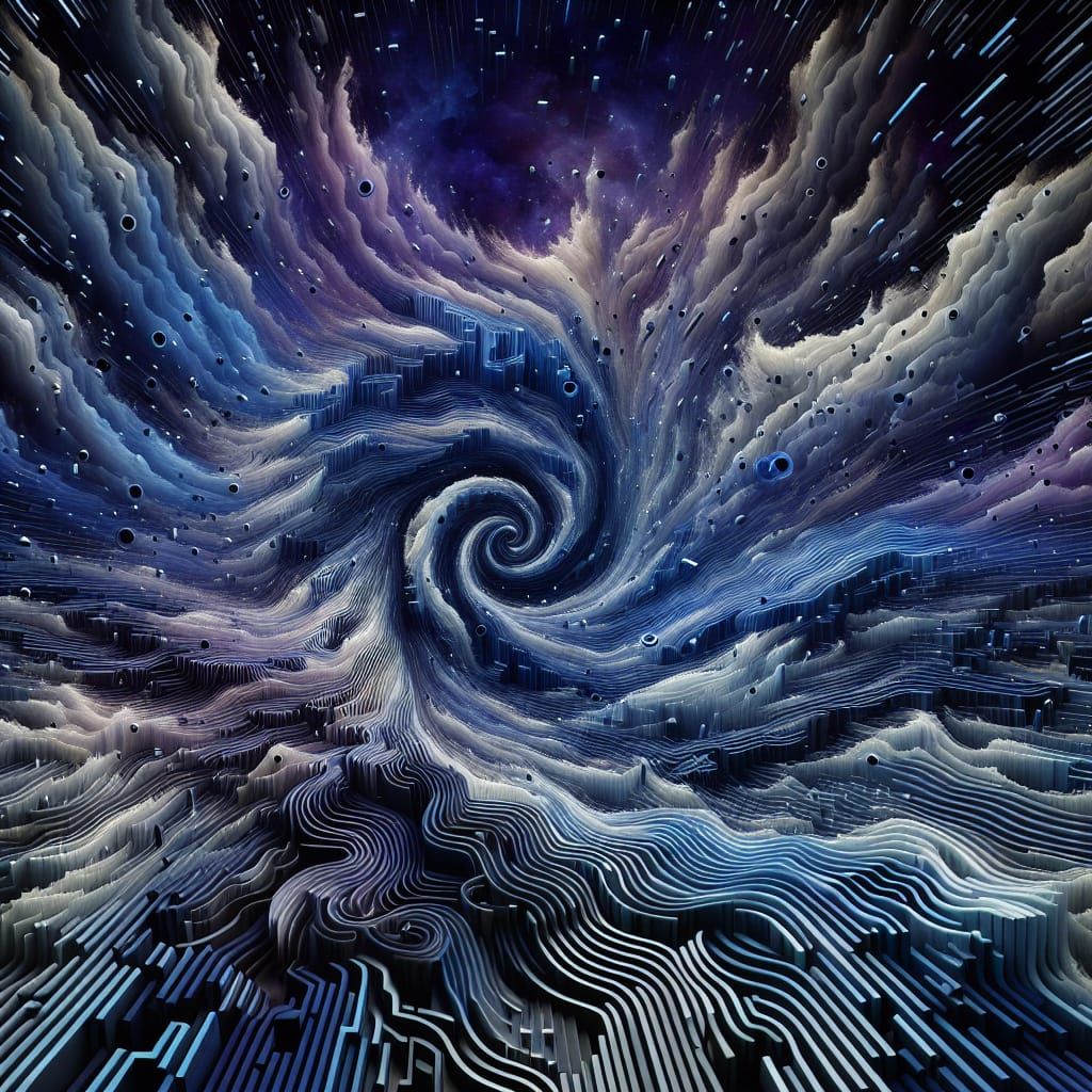 Abstract Infinite Anxiety: A Conceptual Image