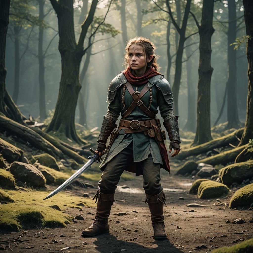 Halfling Assassin: Cinematic Film Still