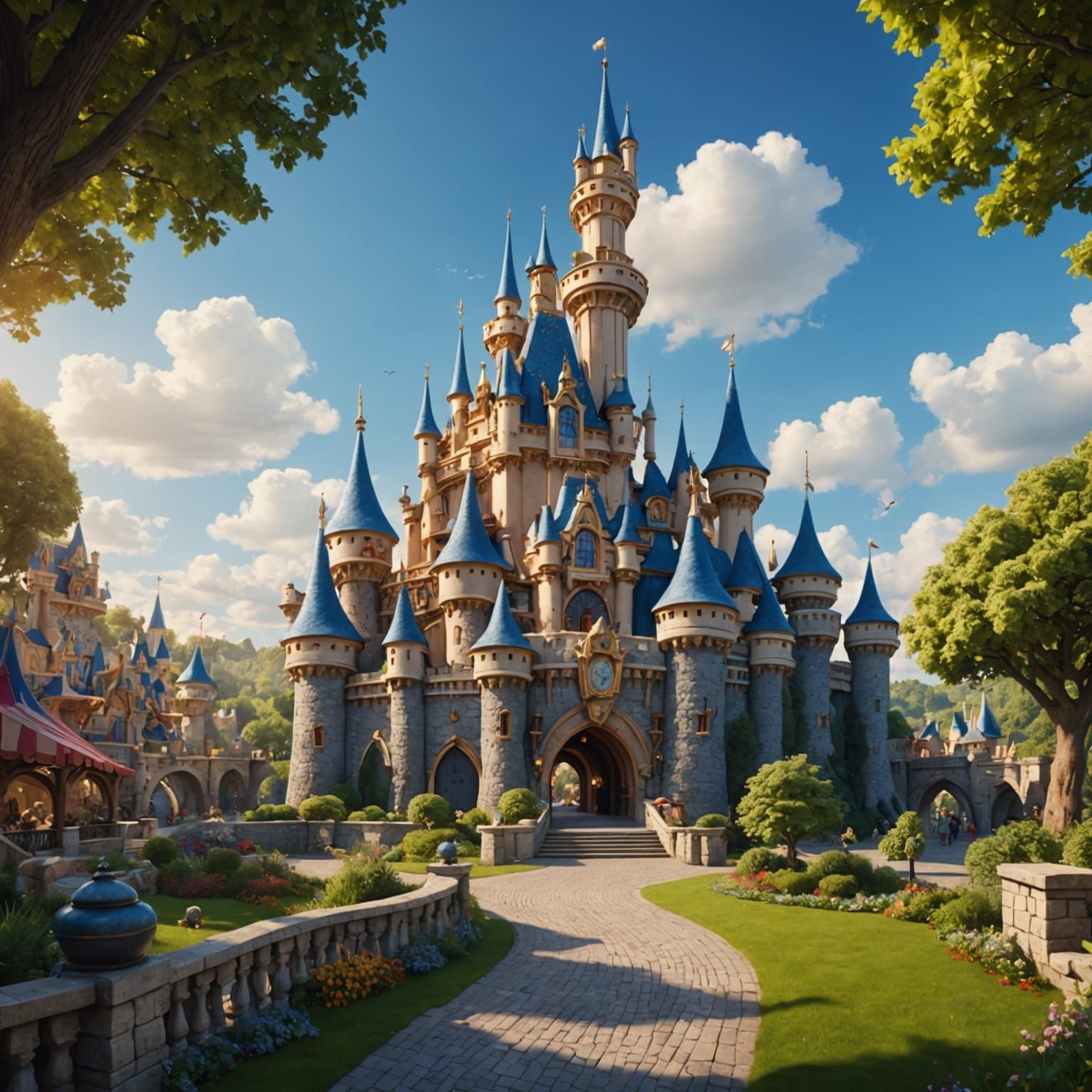 Asterix Does Number Two at Disneyland Paris