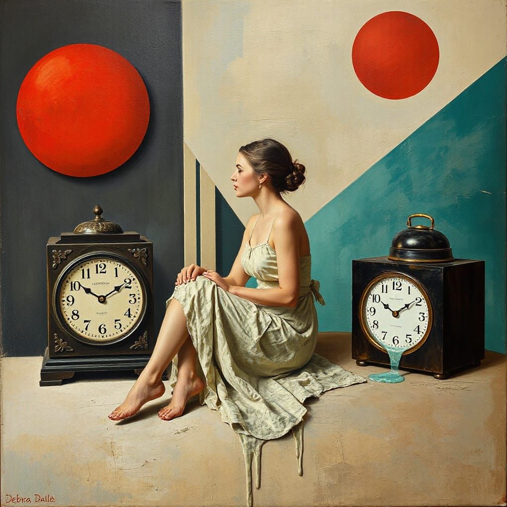 Surreal Hyper-Realistic Art Deco Masterpiece