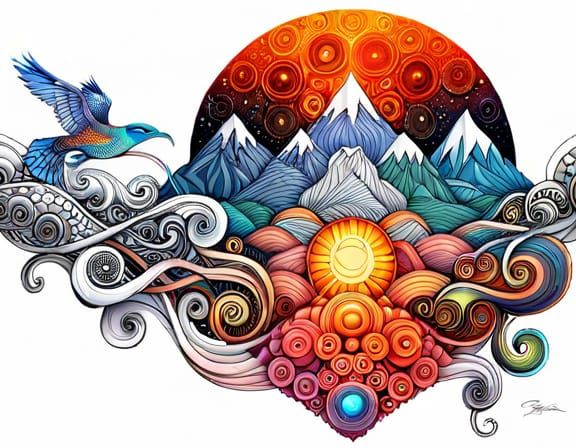 Fractal Metatron Cube with Crystalline Refractions