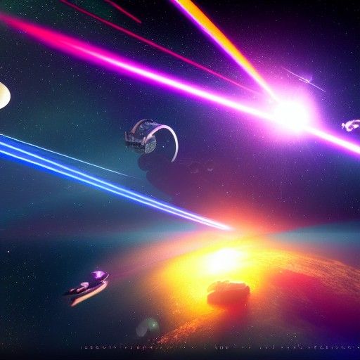 Epic Space Battle in Unreal Engine 5