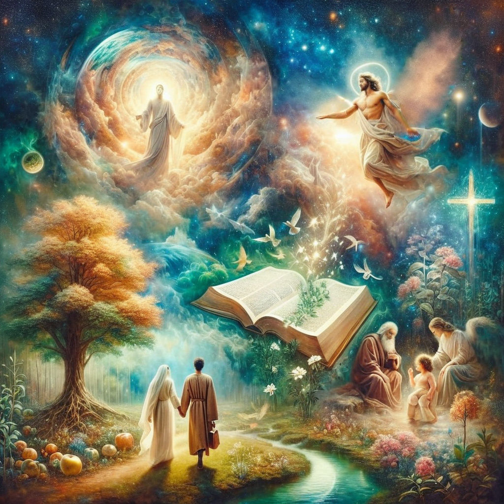 God's Word speaks, loves, saves you and me