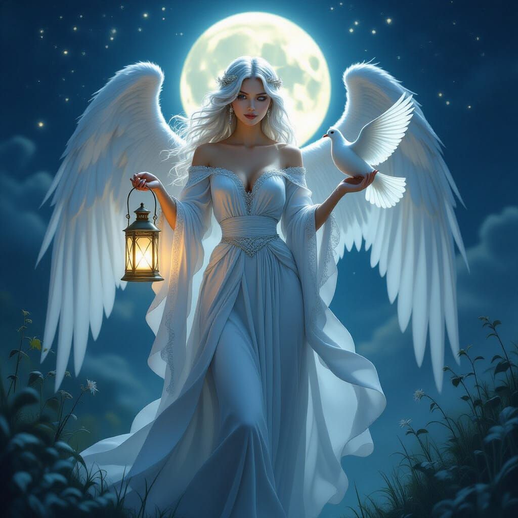Archangel Haniel: Joy, Grace, and Lunar Intuition