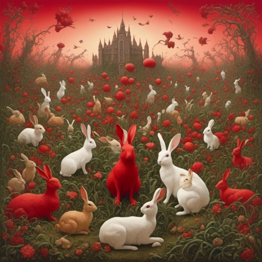 Land of Winged Rabbits: A Whimsical World