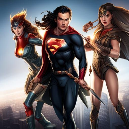 Justice League AI Generated Image