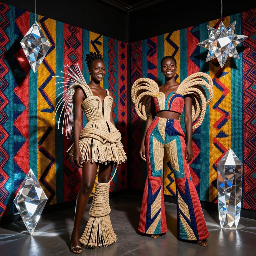 Cabo Verdean Textile Art Meets Avant-Garde Couture