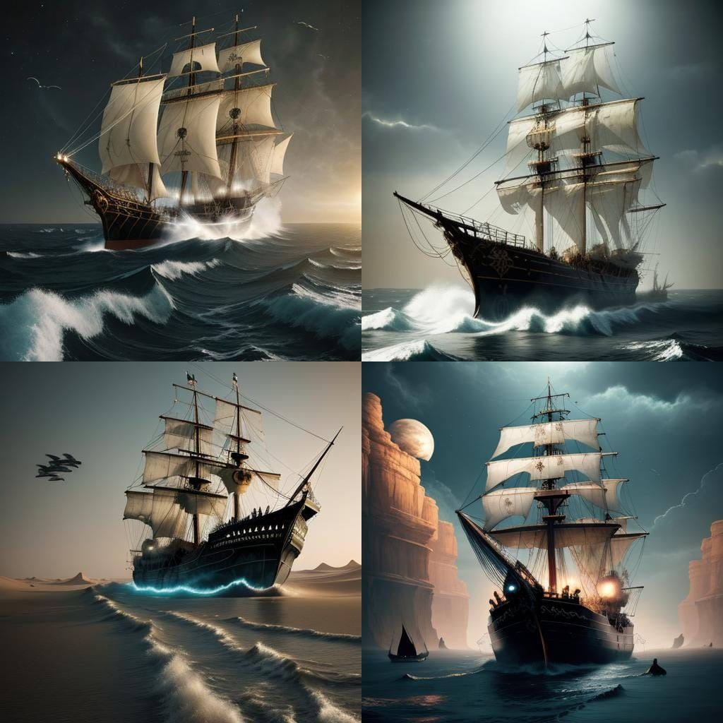 Epic Desert Pirate Ships on Wheels