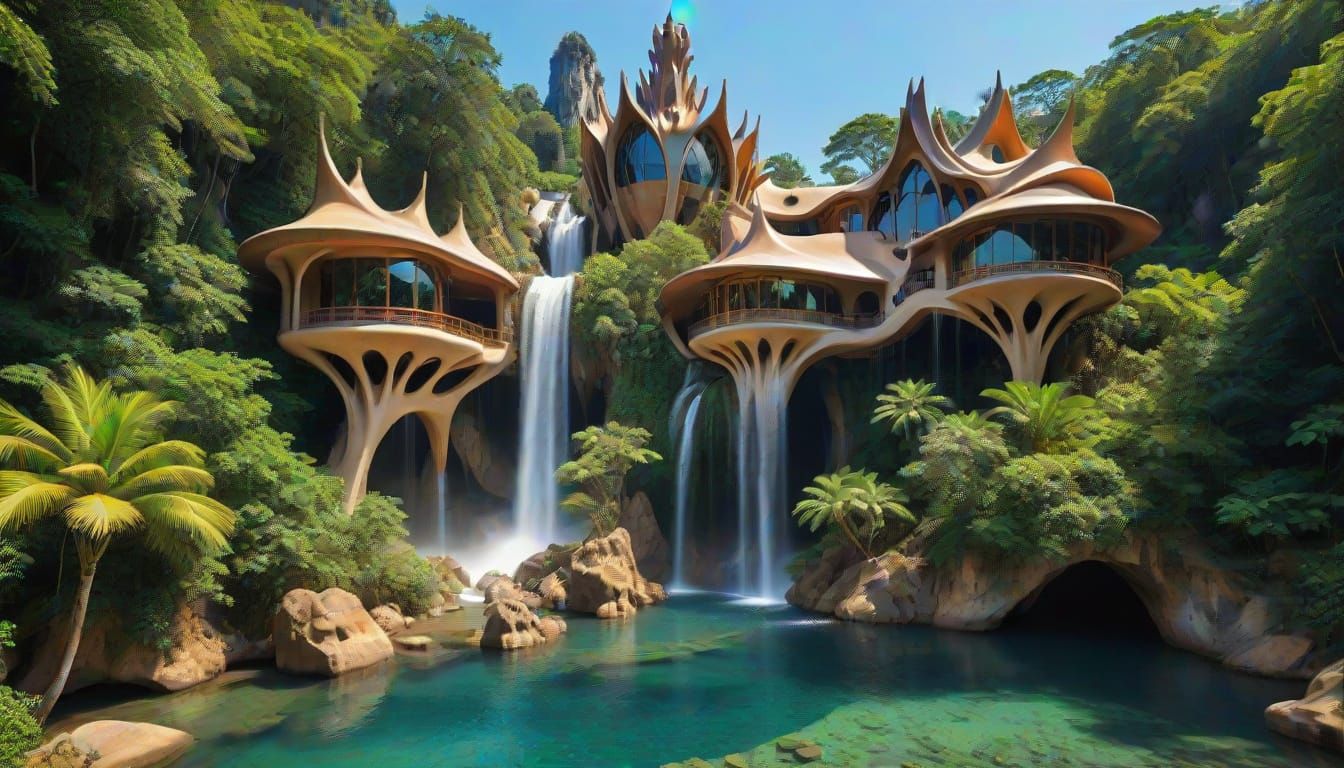 elves' lagoon mansion