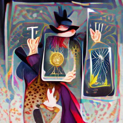 The Magician Tarot Card Illustration