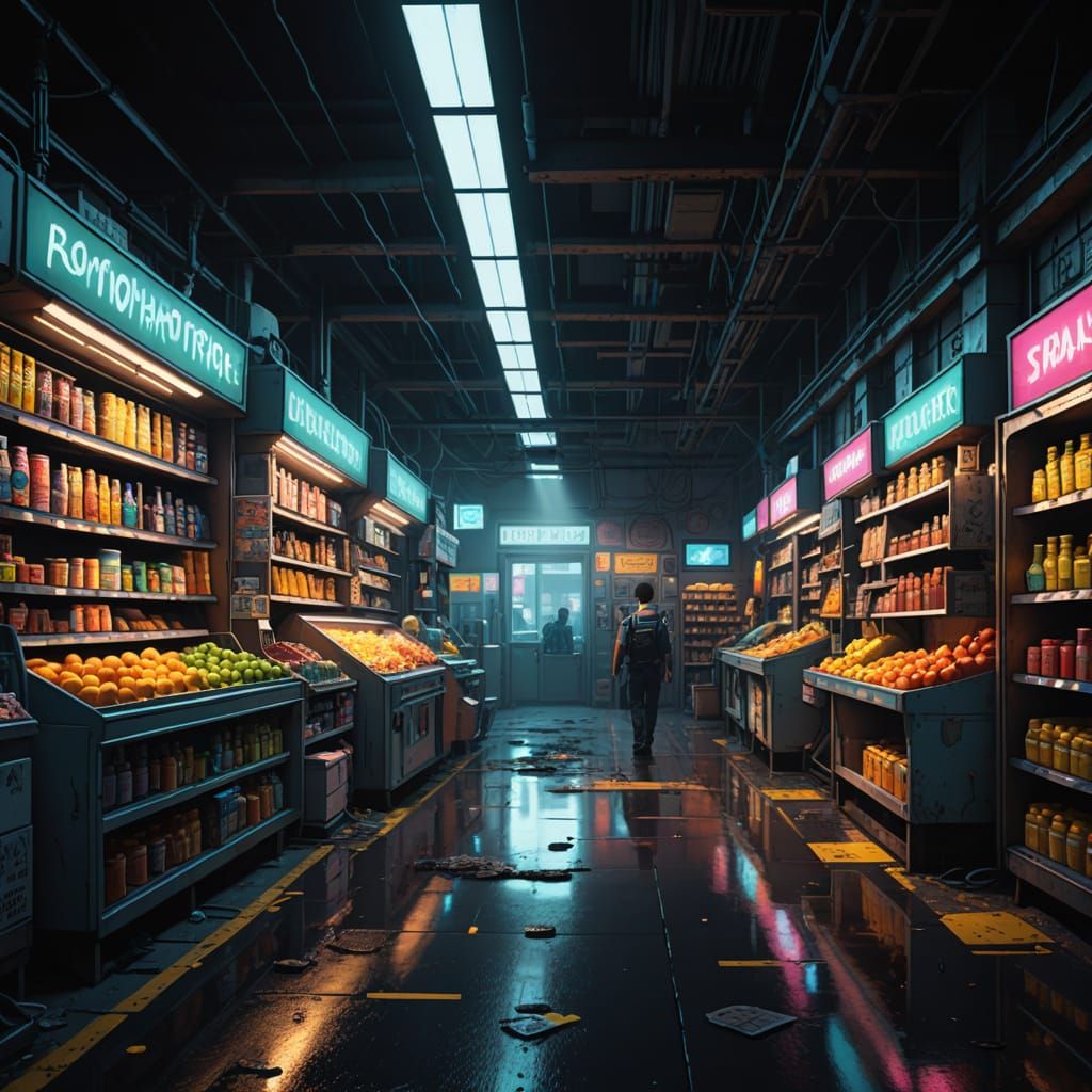 Homer Simpson Sleepwalks Through a Post-Apocalyptic Grocery ...