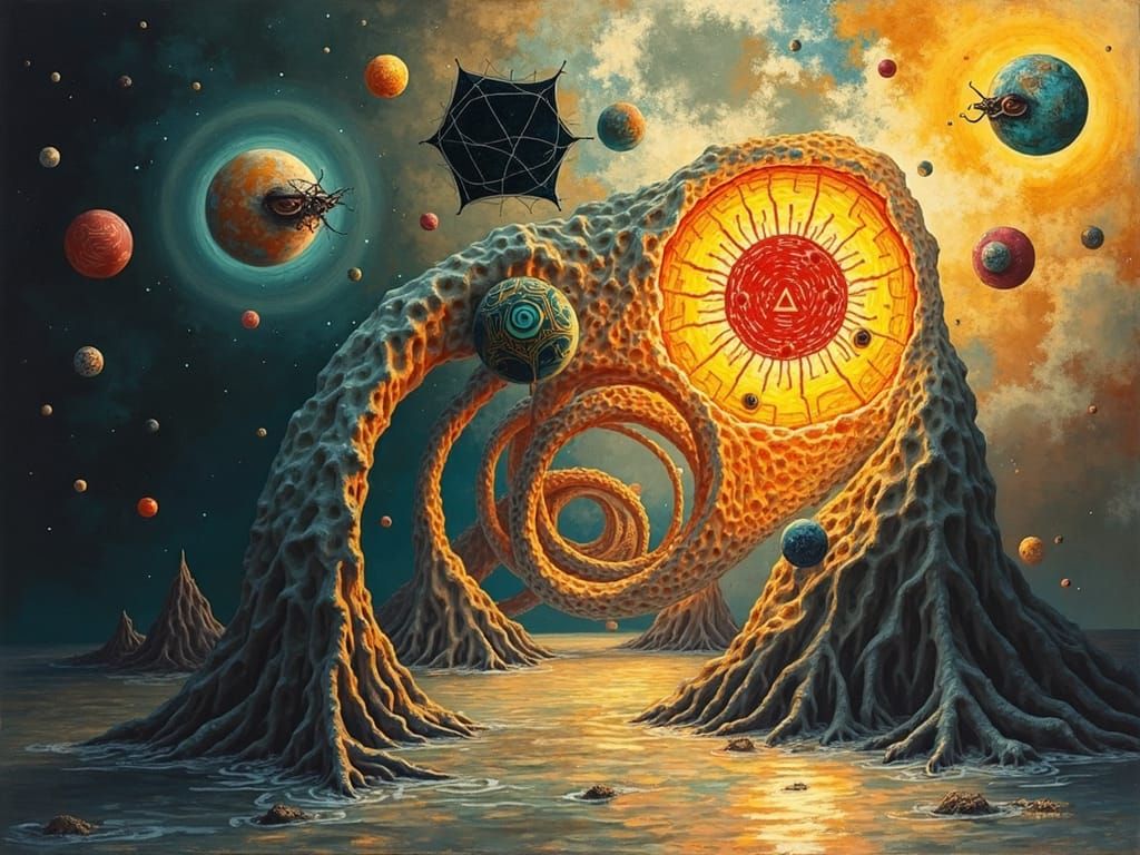 Edge of Reality: Quantum Entanglement Art