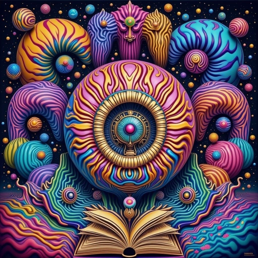 Zebra Punk: Abstract Pattern in Bold Colors