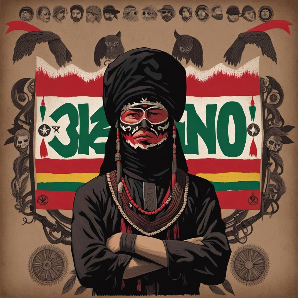 EZLN 30th Anniversary Poster Design