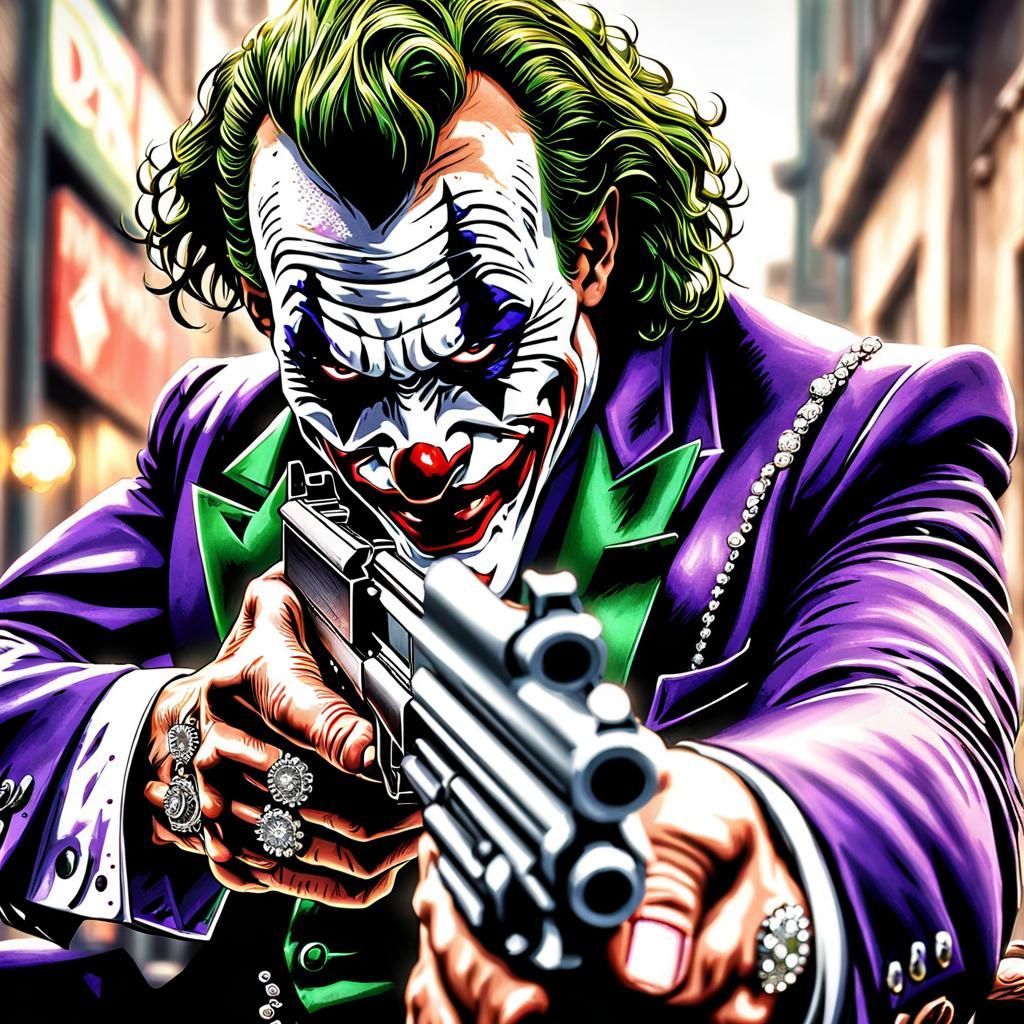 Do you wanna hold my gun?