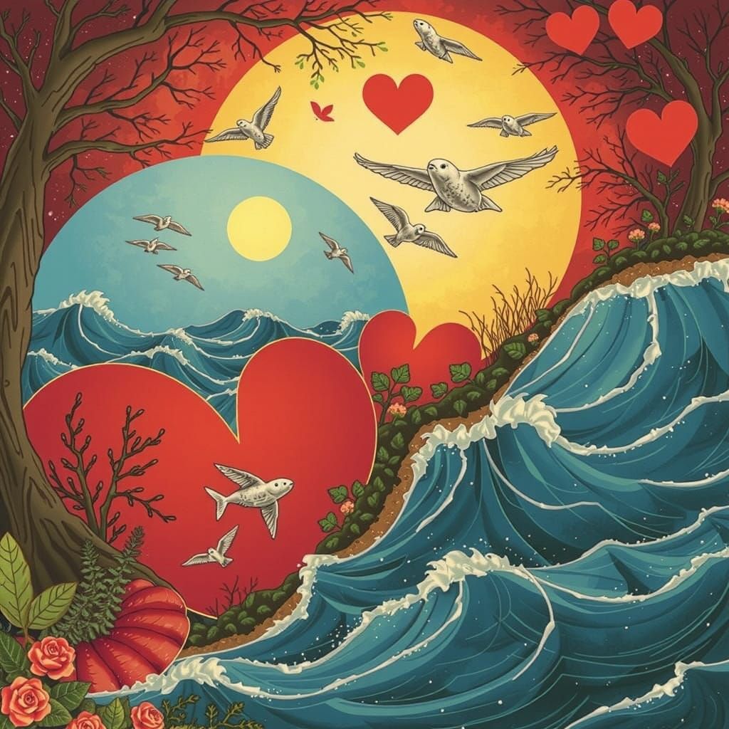 Pathless Woods and Lonely Shore: An AI Interpretation