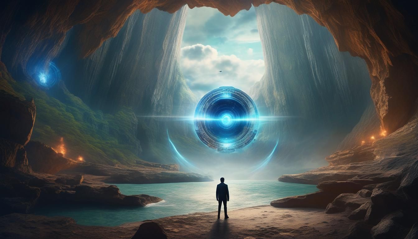 Time-Space Portal to Another Dimension