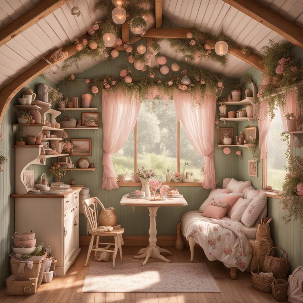 Enchanting Fairycore Cottagecore Magiccore Scene