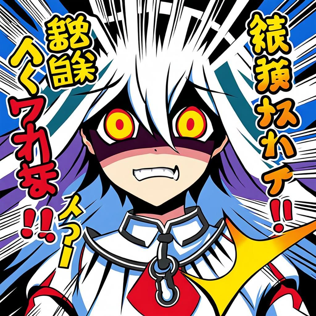 Anime Style Art: 'HI' Key Visual