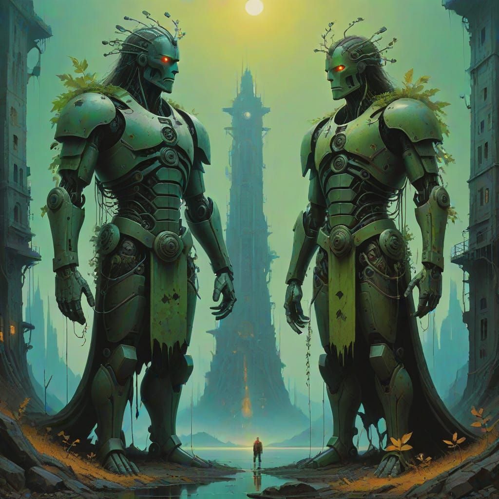 Nature vs Civilization: A Divided World in Conflict