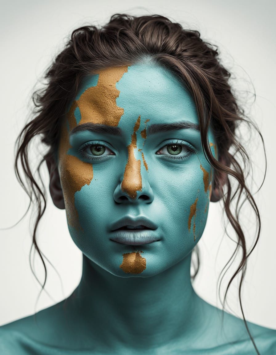 Poignant Illustration of Invisible Wounds in Soft Colors