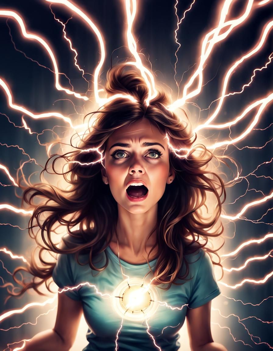 Young Woman Discovers Electrical Superpowers