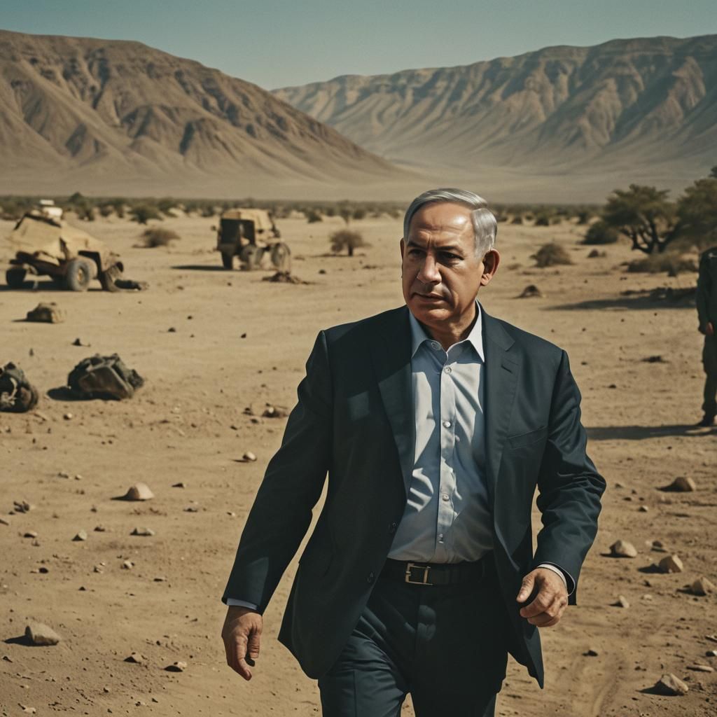 Dramatic Portrait in Cinematic Style