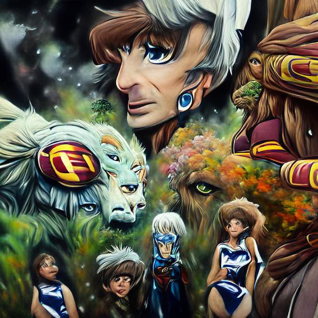 Elfquest meets Studio Ghibli