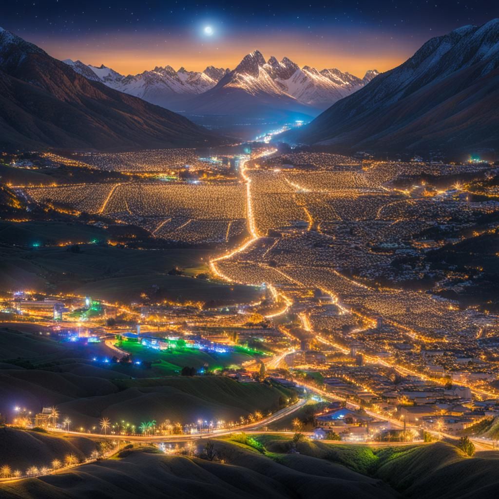 Valley of a Million Lights: A Dazzling Landscape