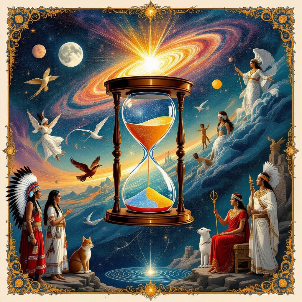 Cosmic Creation Tapestry: Big Bang to Civilizations