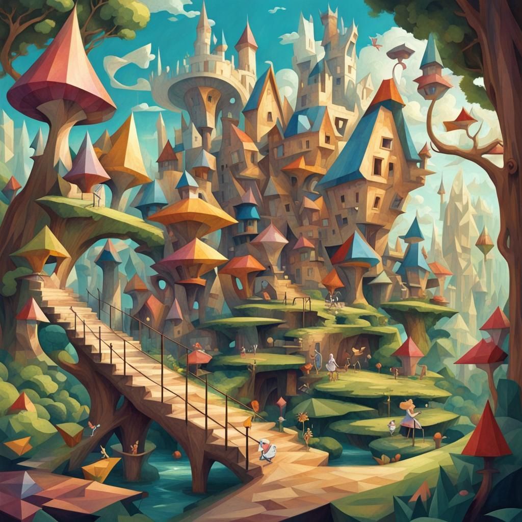 Fairies and Geckos in a Comic Book Wonderland