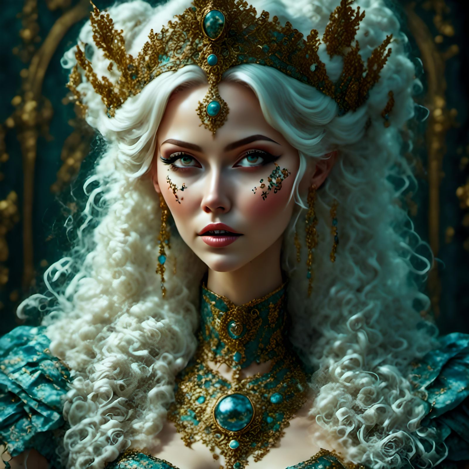 Steampunk Dragon and Wolf: Hyperrealistic Art